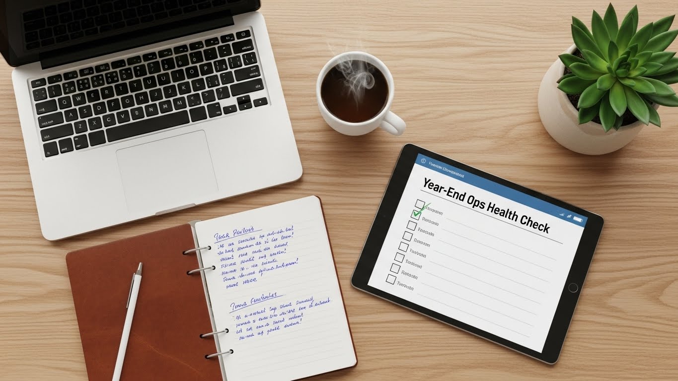 The Operator's Year-End Health Check: A Practical Checklist to Start 2026 in Control